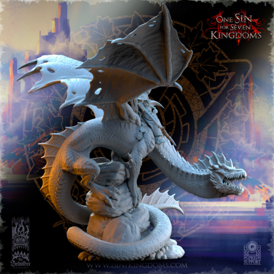 Hauts Elfes Silvermoor - Ynariel, Princesse des Elfes sur Dragon  