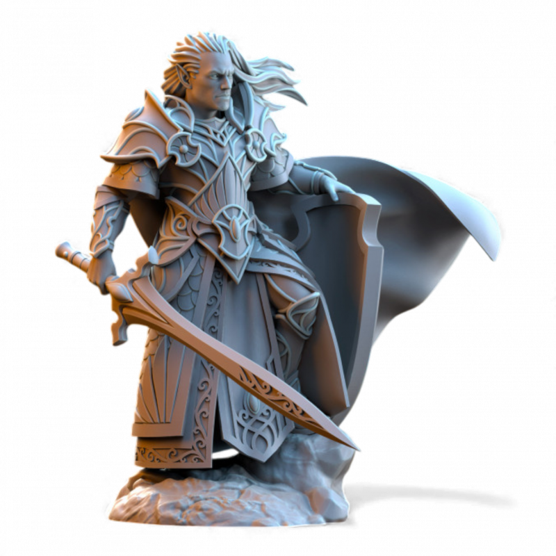 Hauts Elfes Silvermoor - Polomhir, Commandant Elfique  