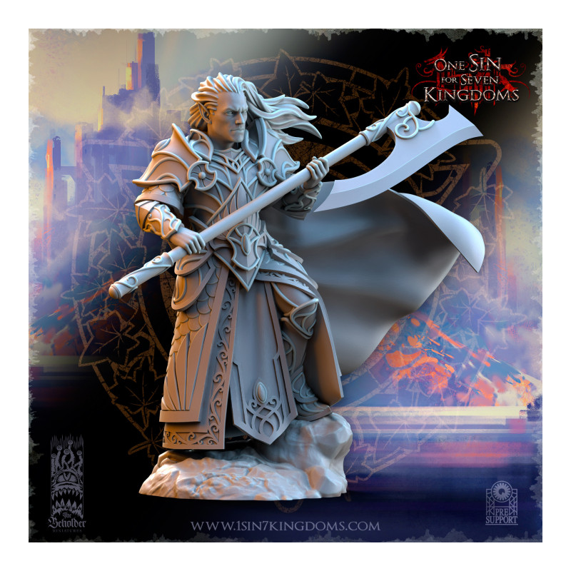 Hauts Elfes Silvermoor - Polomhir, Commandant Elfique  