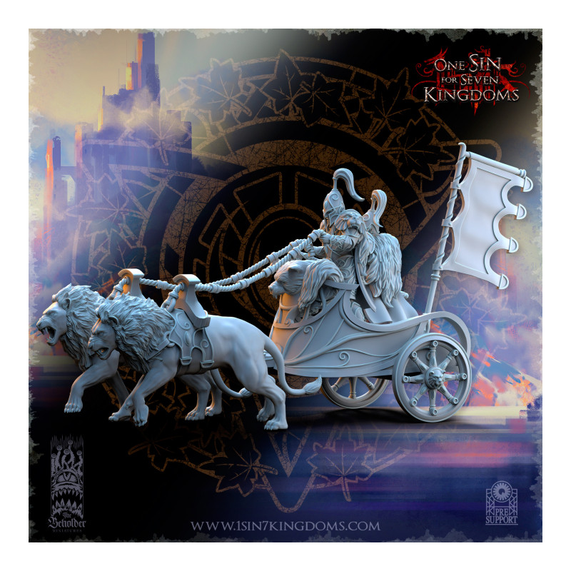 Hauts Elfes Silvermoor - Chariot des Gardiens Ours  