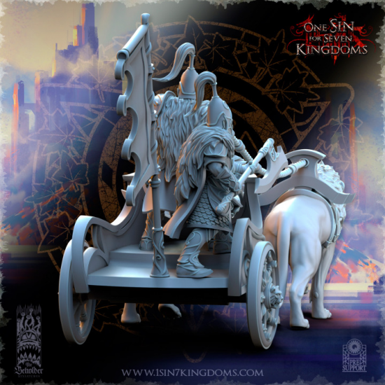 Hauts Elfes Silvermoor - Chariot des Gardiens Ours  