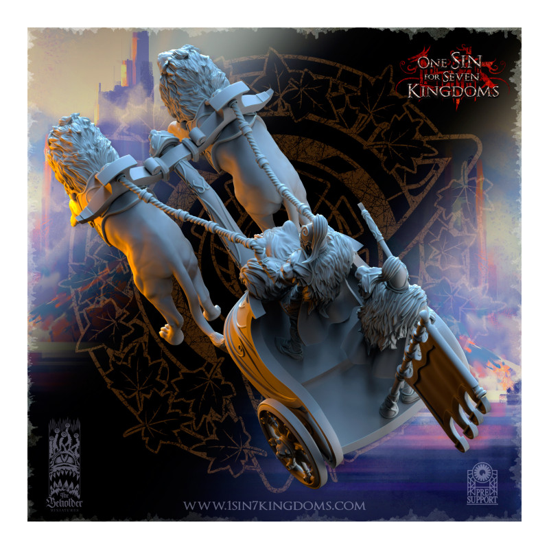 Hauts Elfes Silvermoor - Chariot des Gardiens Ours  