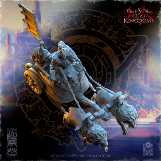 Hauts Elfes Silvermoor - Chariot des Gardiens Ours  