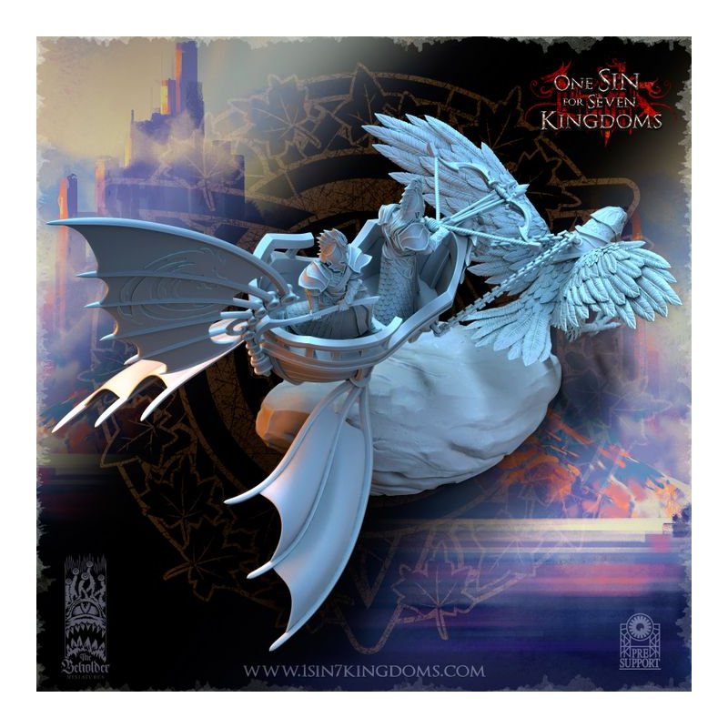 Hauts Elfes Silvermoor - Chariot de Guerre Tiré par Aigle  