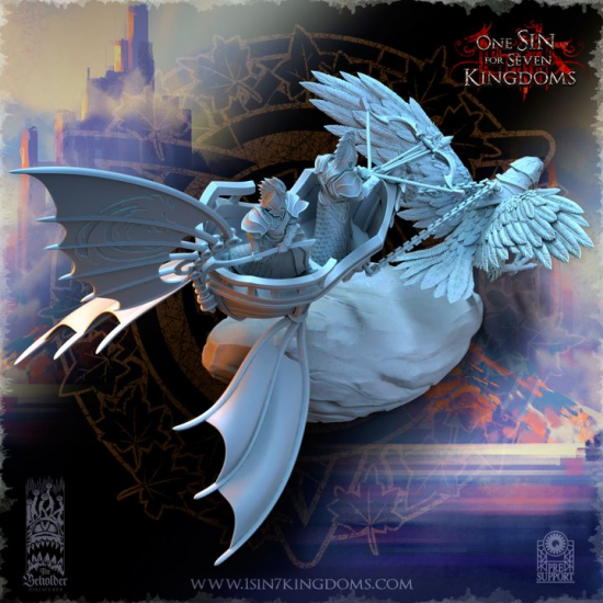 Hauts Elfes Silvermoor - Chariot de Guerre Tiré par Aigle  