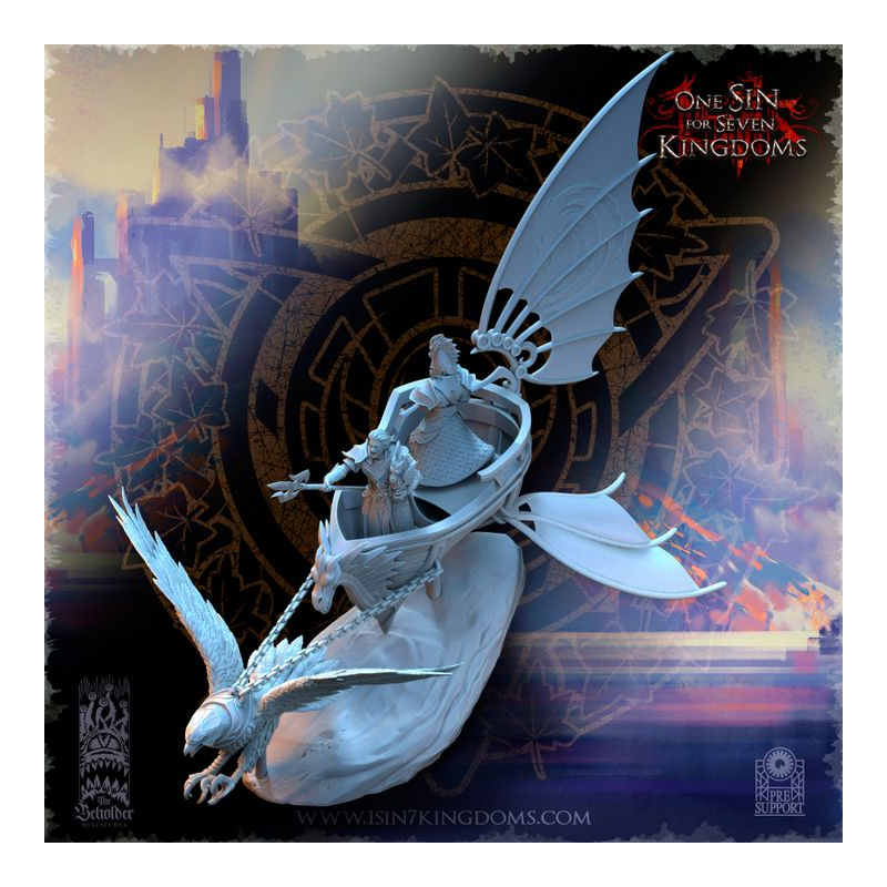 Hauts Elfes Silvermoor - Chariot de Guerre Tiré par Aigle  