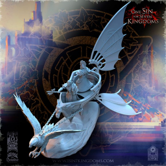 Hauts Elfes Silvermoor - Chariot de Guerre Tiré par Aigle  