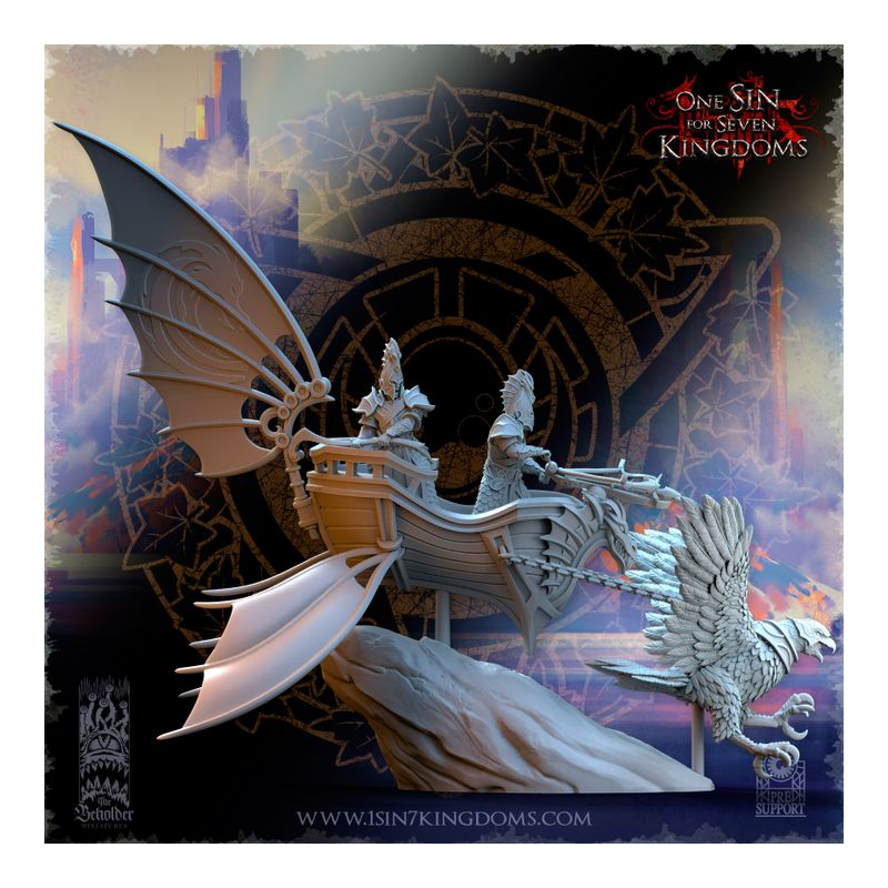 Hauts Elfes Silvermoor - Chariot de Guerre Tiré par Aigle  