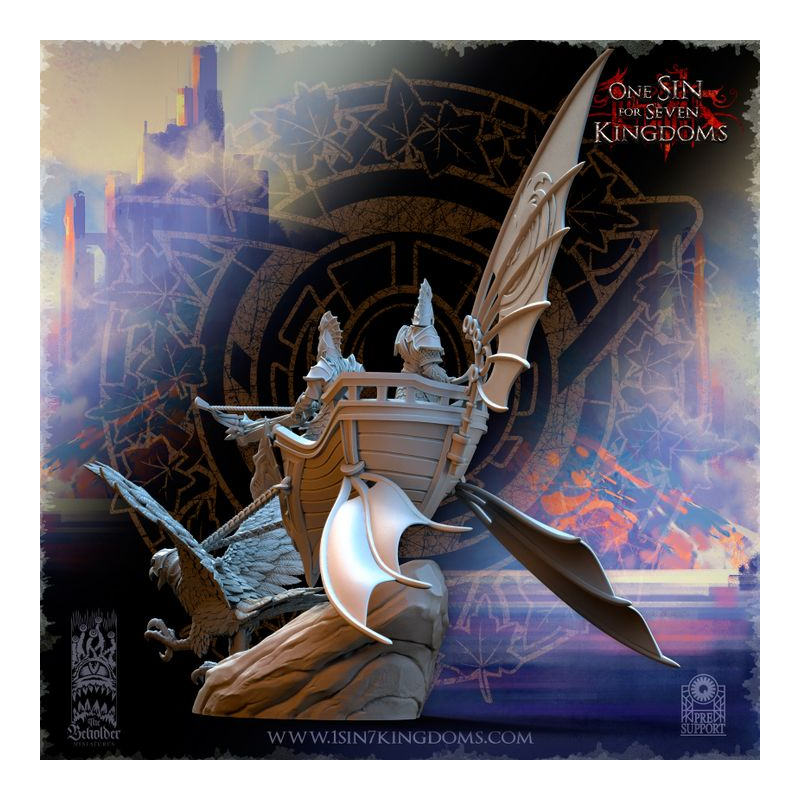 Hauts Elfes Silvermoor - Chariot de Guerre Tiré par Aigle  