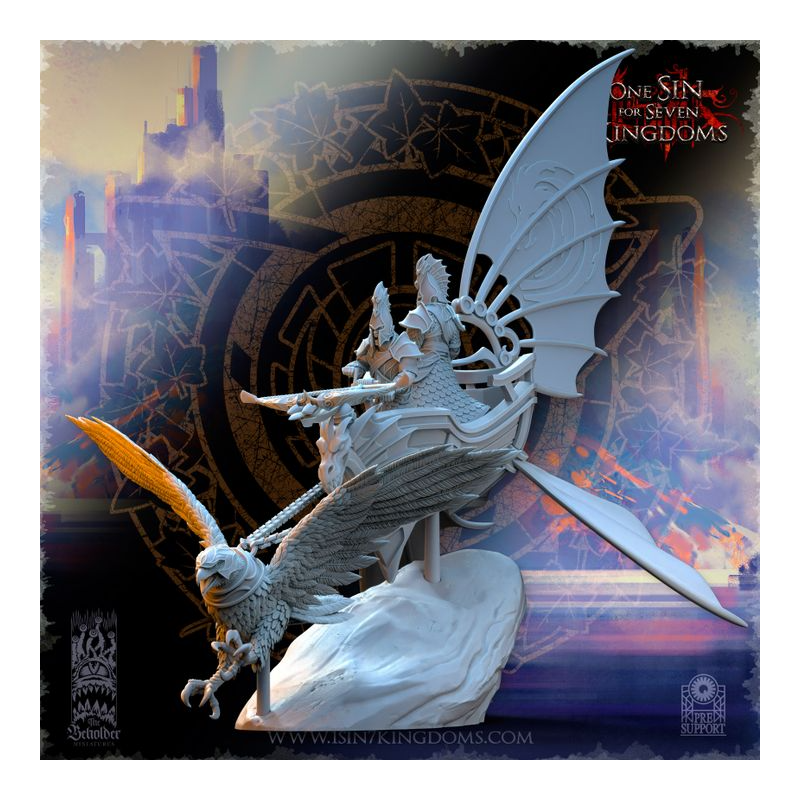 Hauts Elfes Silvermoor - Chariot de Guerre Tiré par Aigle  