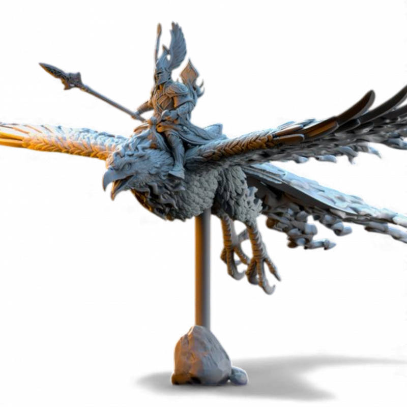 Hauts Elfes Silvermoor - Seigneur sur Phénix  