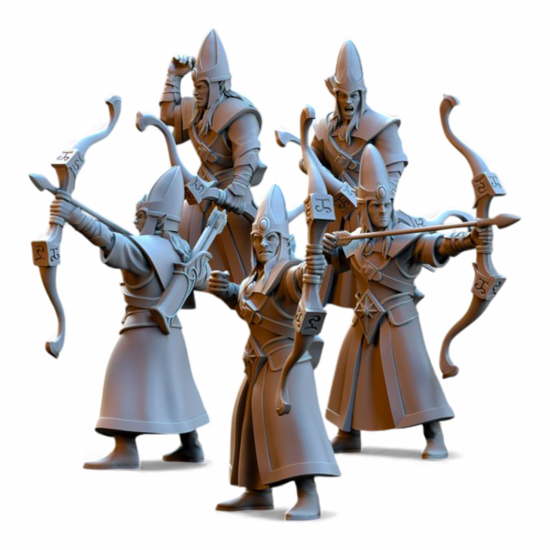 Hauts Elfes Silvermoor - Archers du Royaume   