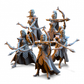 Hauts Elfes Silvermoor – Archères de la Sororité  