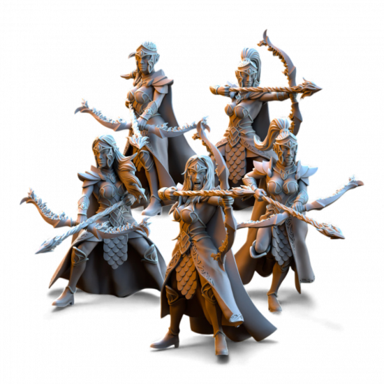 Hauts Elfes Silvermoor – Archères de la Sororité  