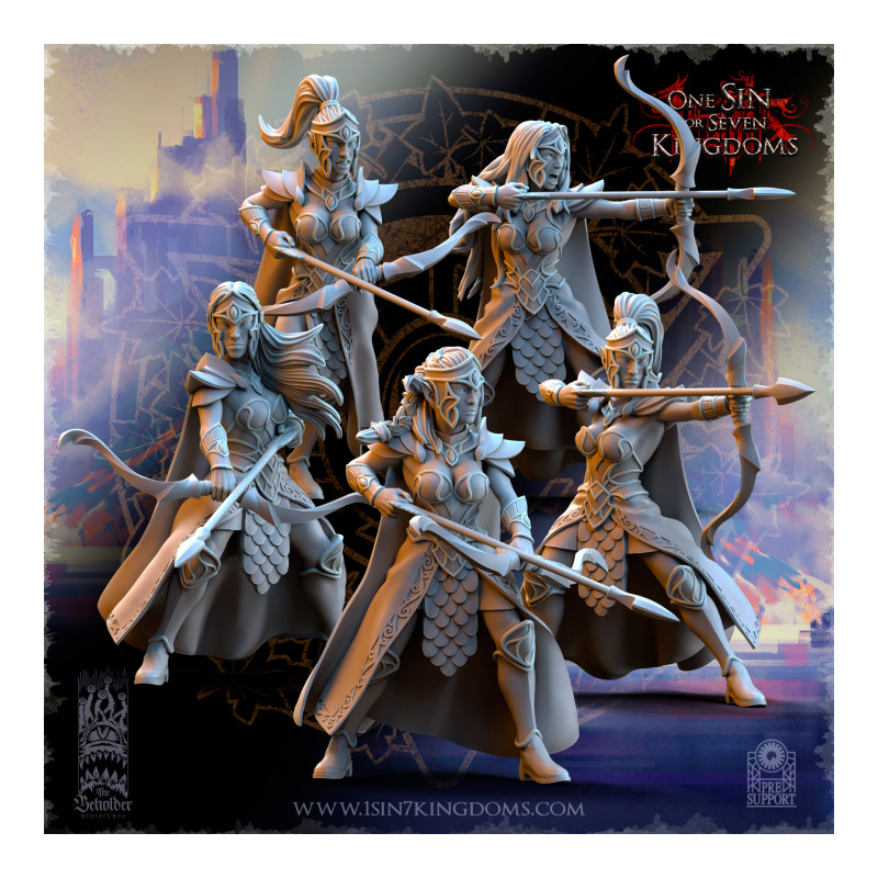 Hauts Elfes Silvermoor – Archères de la Sororité  