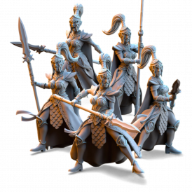 Hauts Elfes Silvermoor – Prétoriennes de la Sororité  