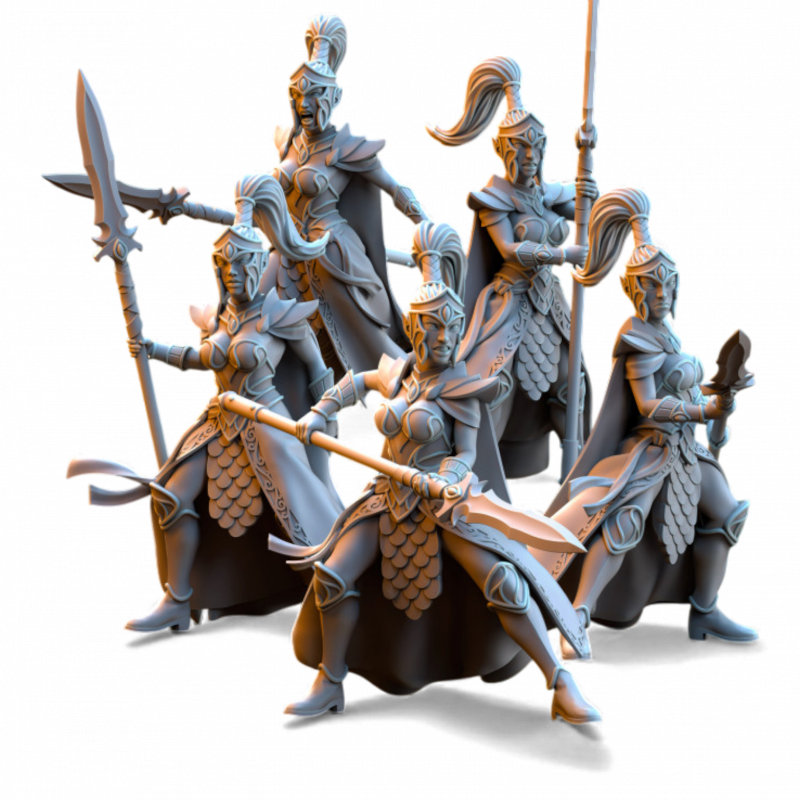 Hauts Elfes Silvermoor – Prétoriennes de la Sororité  