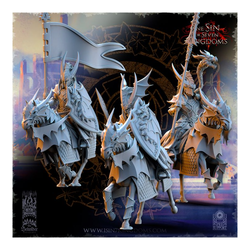 Hauts Elfes Silvermoor - Chevaliers Dragonniers   