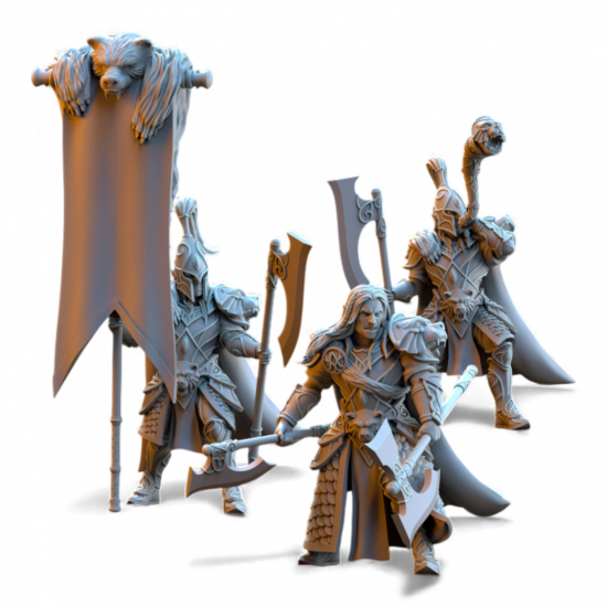 Hauts Elfes Silvermoor – Garde des Ours   