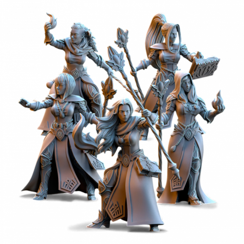 Hauts Elfes Silvermoor - Sorcières du Cercle Intérieur    