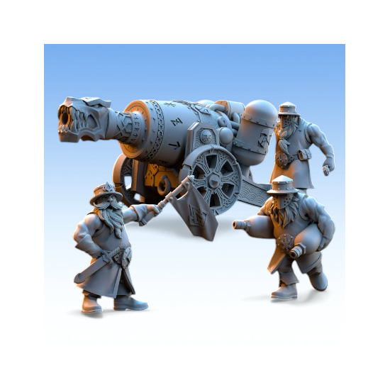 Dwarven Kingdoms - Prêtre Runique sur Bête Volcanic 