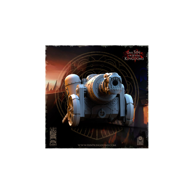 Dwarven Kingdoms - Prêtre Runique sur Bête Volcanic 