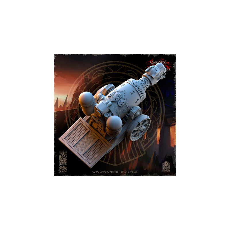 Dwarven Kingdoms - Prêtre Runique sur Bête Volcanic 