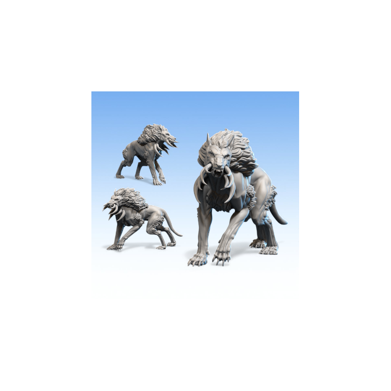 Beastmen - Loup-Bête   