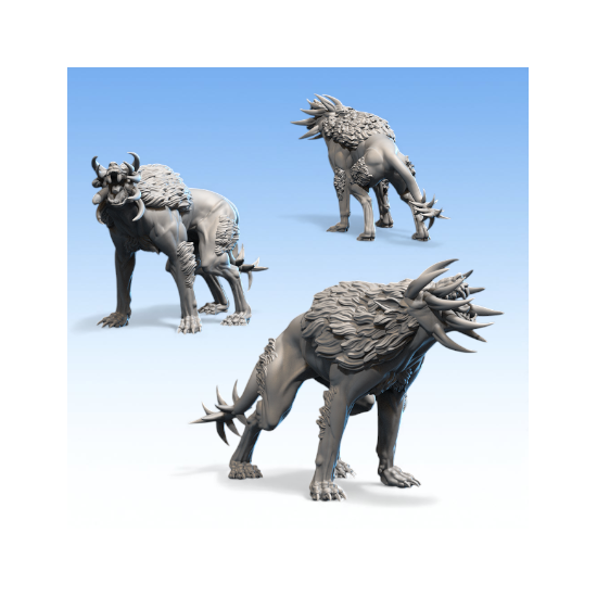 Beastmen - Loup-Bête   