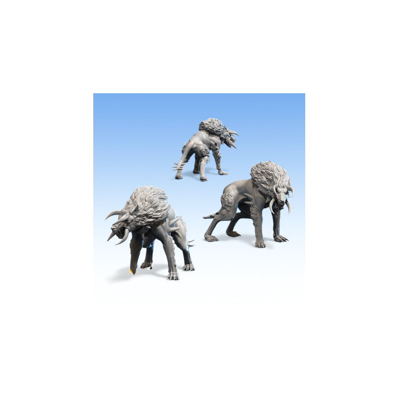 Beastmen - Loup-Bête   