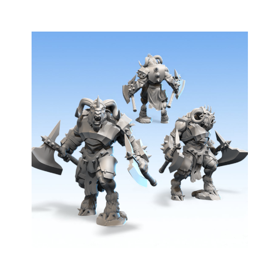 Beastmen - Guerrier-Bête Lourd   