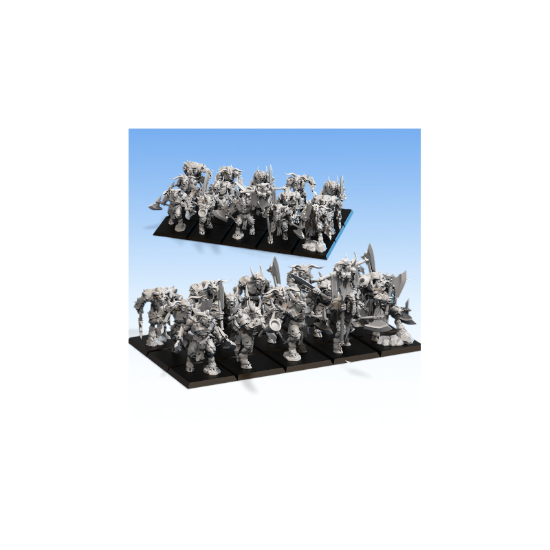 Beastmen - Guerrier-Bête Lourd   