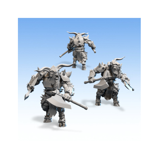 Beastmen - Guerrier-Bête Lourd   