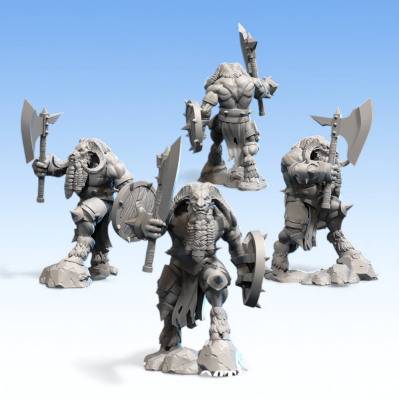 Beastmen - Guerrier-Bête   