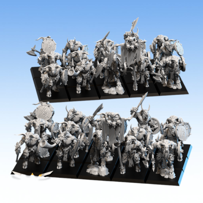 Beastmen - Guerrier-Bête   