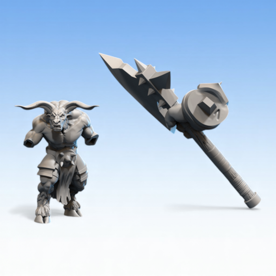 Beastmen - Guerrier-Bête   