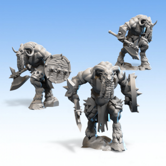 Beastmen - Guerrier-Bête   