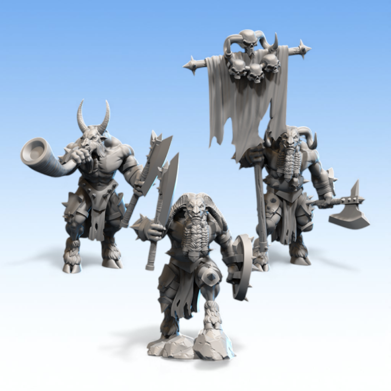 Beastmen - Guerrier-Bête   