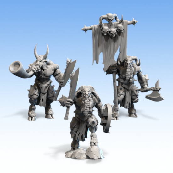 Beastmen - Guerrier-Bête   