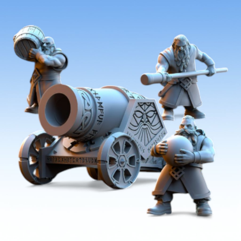 Dwarven Kingdoms – Canon-Tonnerre  