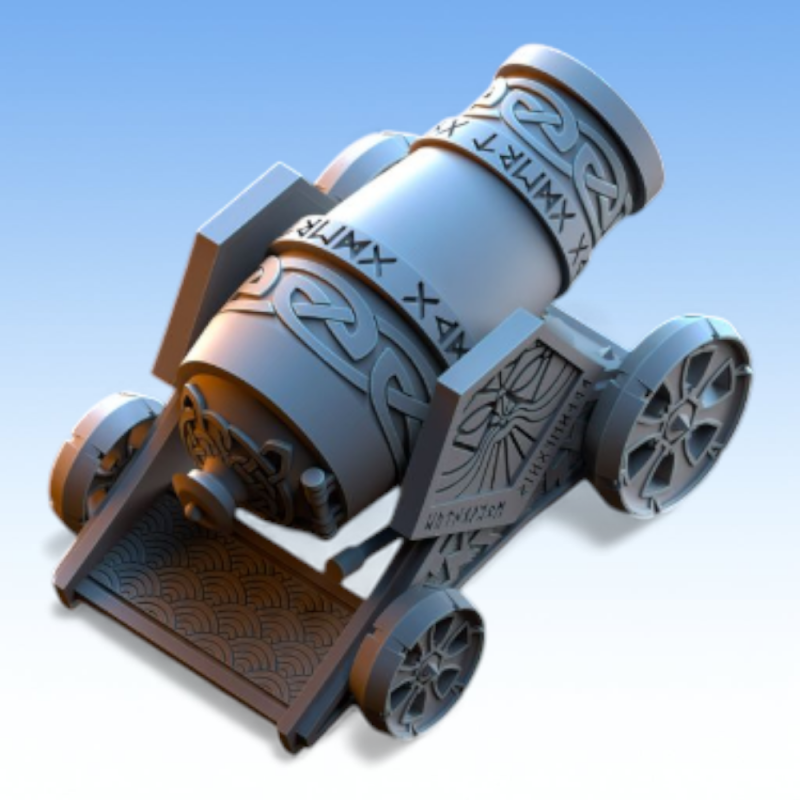 Dwarven Kingdoms – Canon-Tonnerre  