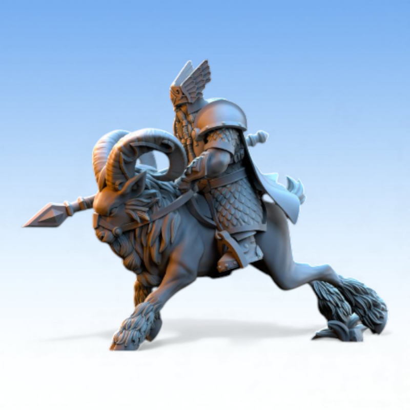 Dwarven Kingdoms – Cavaliers sur Bélier   