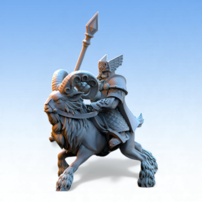 Dwarven Kingdoms – Cavaliers sur Bélier   