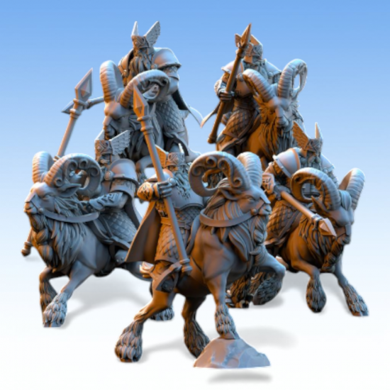 Dwarven Kingdoms – Cavaliers sur Bélier   