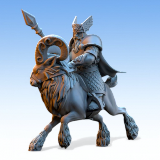 Dwarven Kingdoms – Cavaliers sur Bélier   