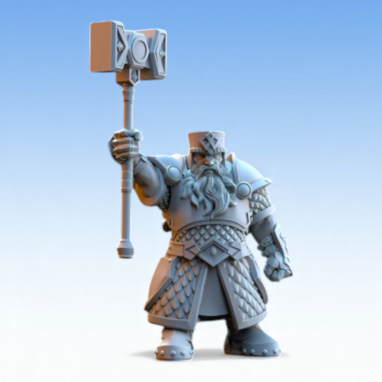 Dwarven Kingdoms – Guerriers de la Fraternité du Marteau   