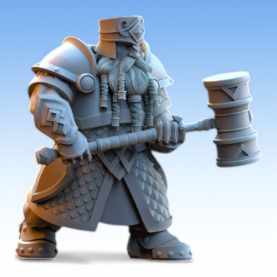 Dwarven Kingdoms – Guerriers de la Fraternité du Marteau   