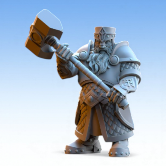 Dwarven Kingdoms – Guerriers de la Fraternité du Marteau   