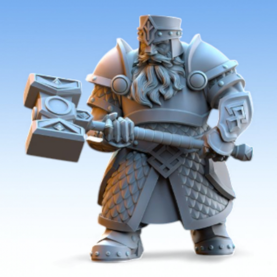 Dwarven Kingdoms – Guerriers de la Fraternité du Marteau   