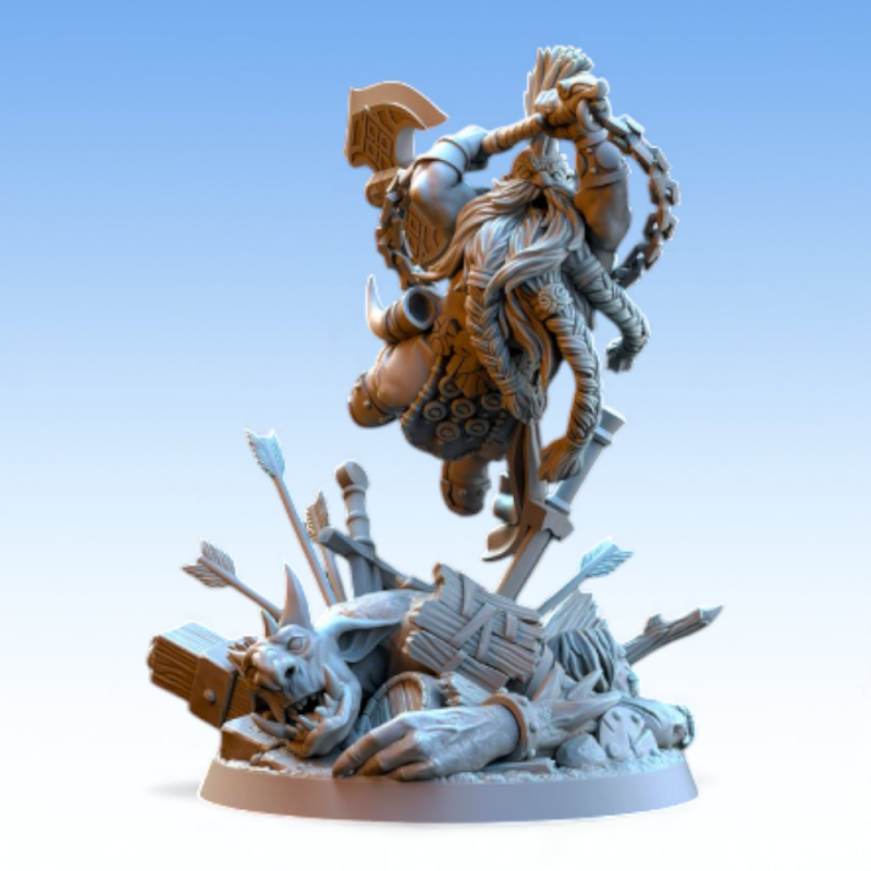 Dwarven Kingdoms – Glaruck Graymil, le Possédé  